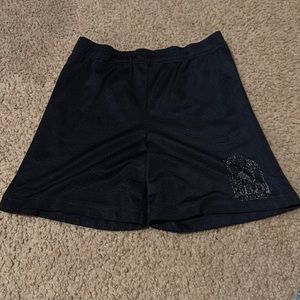 VINTAGE MIDDLE SCHOOL NAVY GYM SHORTS
